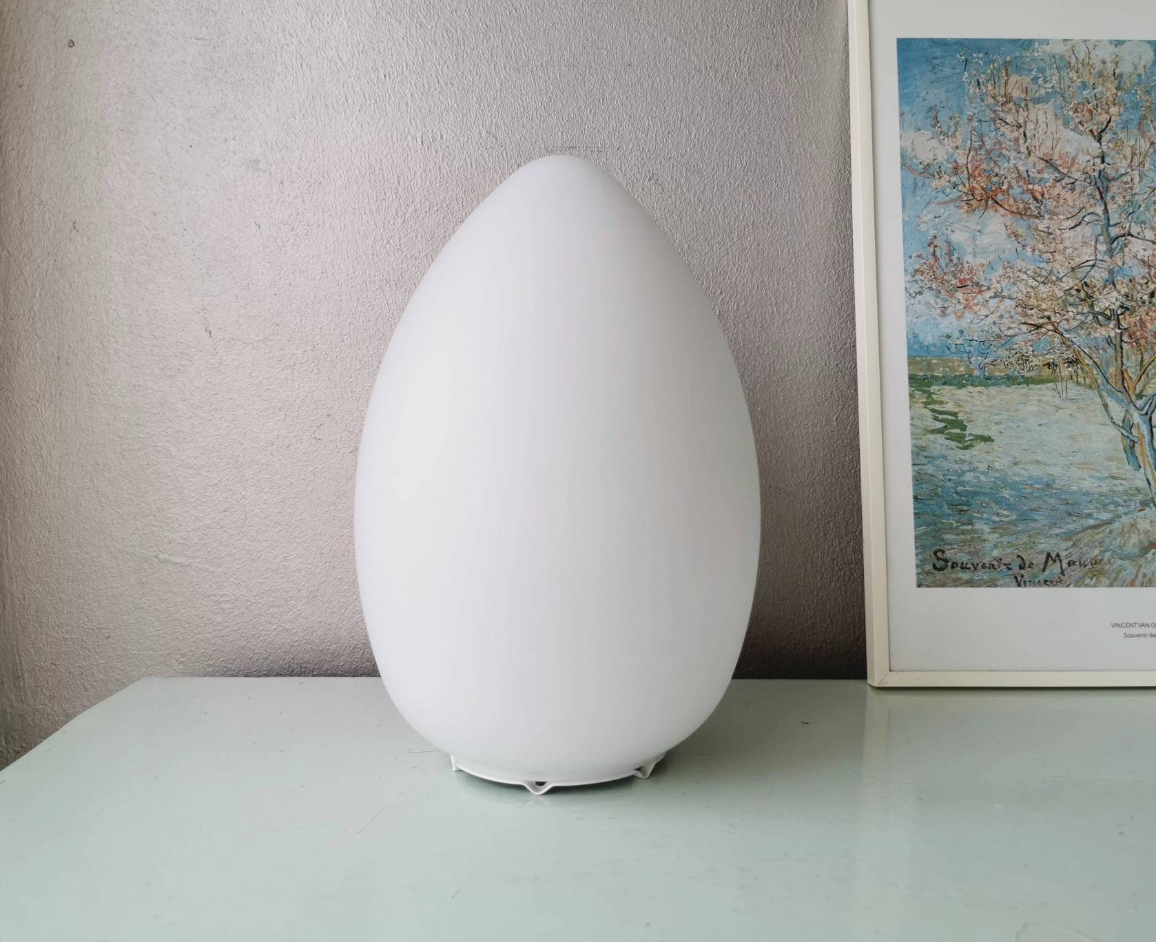 Egg lamp vintage deals