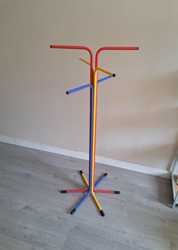 Vintage 80's IKEA Dressboy GRUND コートハンガー Vintage Metal Standing Coat Rack Ikea, 80s - Etsy