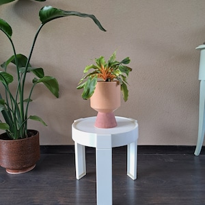 Beautiful Dutch design side table, 1980s