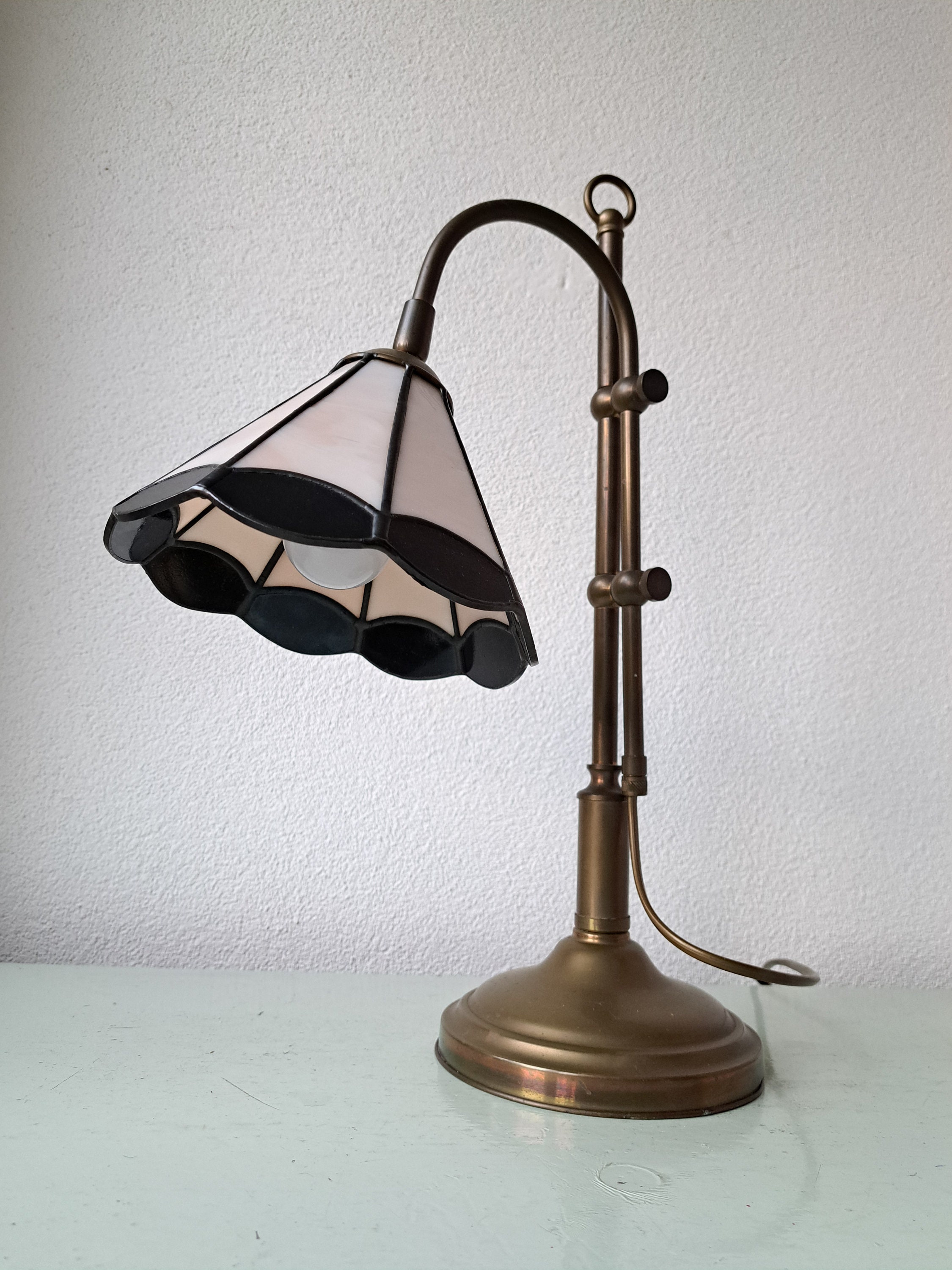 1970s Vintage Desk Lamp/Tiffany