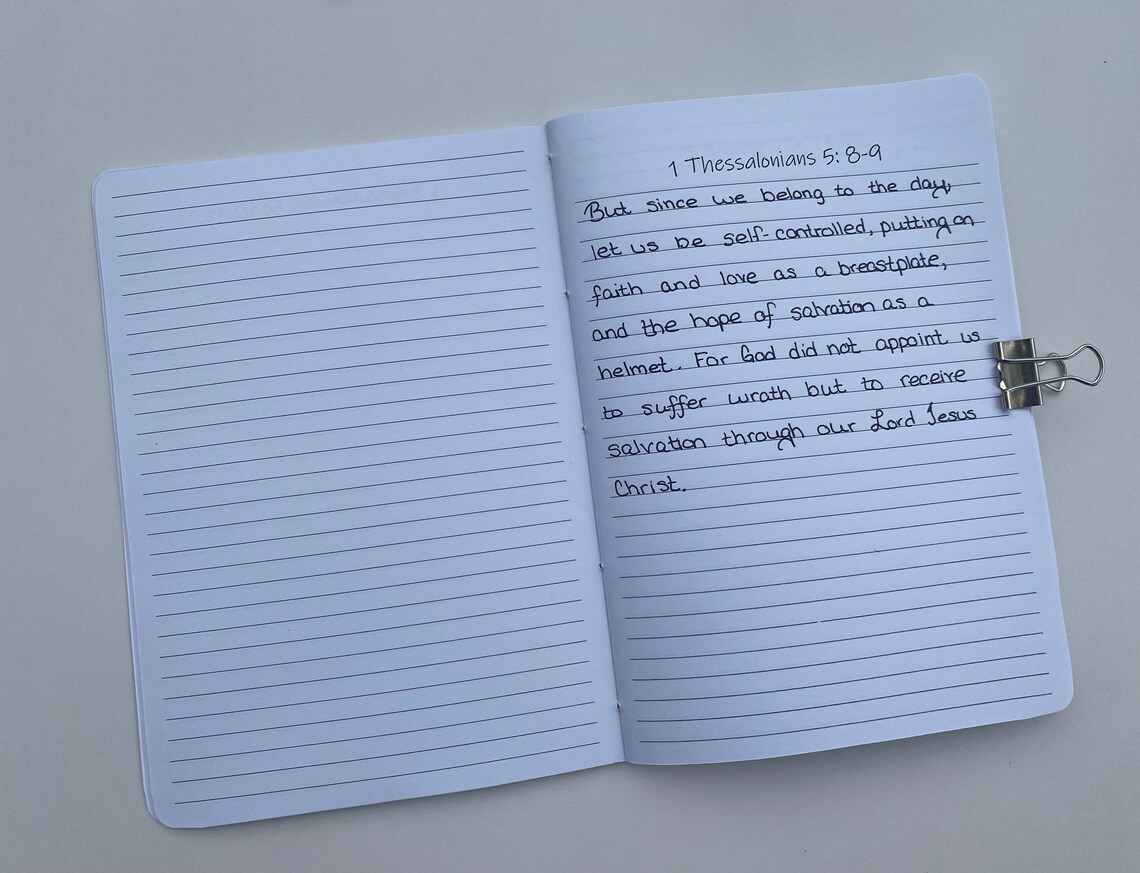 Upgrade Scripture Writing Travelers Notebook Insert Bible Study 