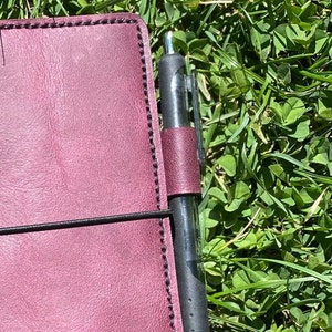 Leather Pen Loop - Upgrade to Custom Travelers Notebook Journal