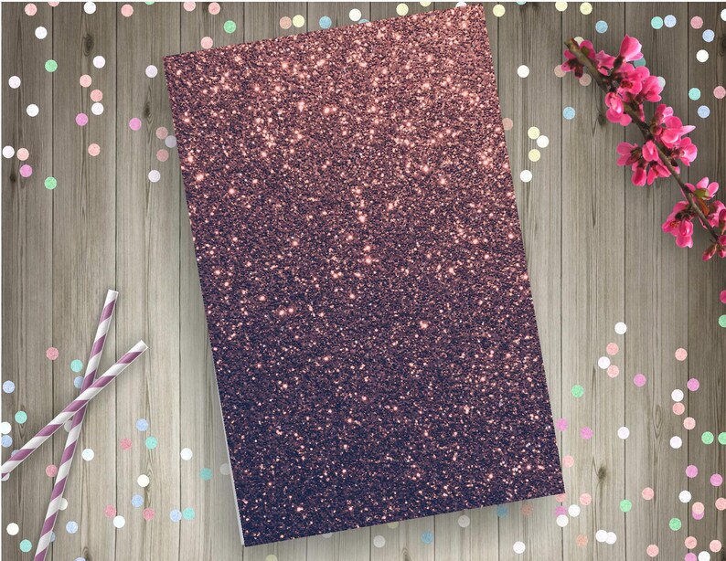 Fantasy Glitter Vellum Etsy