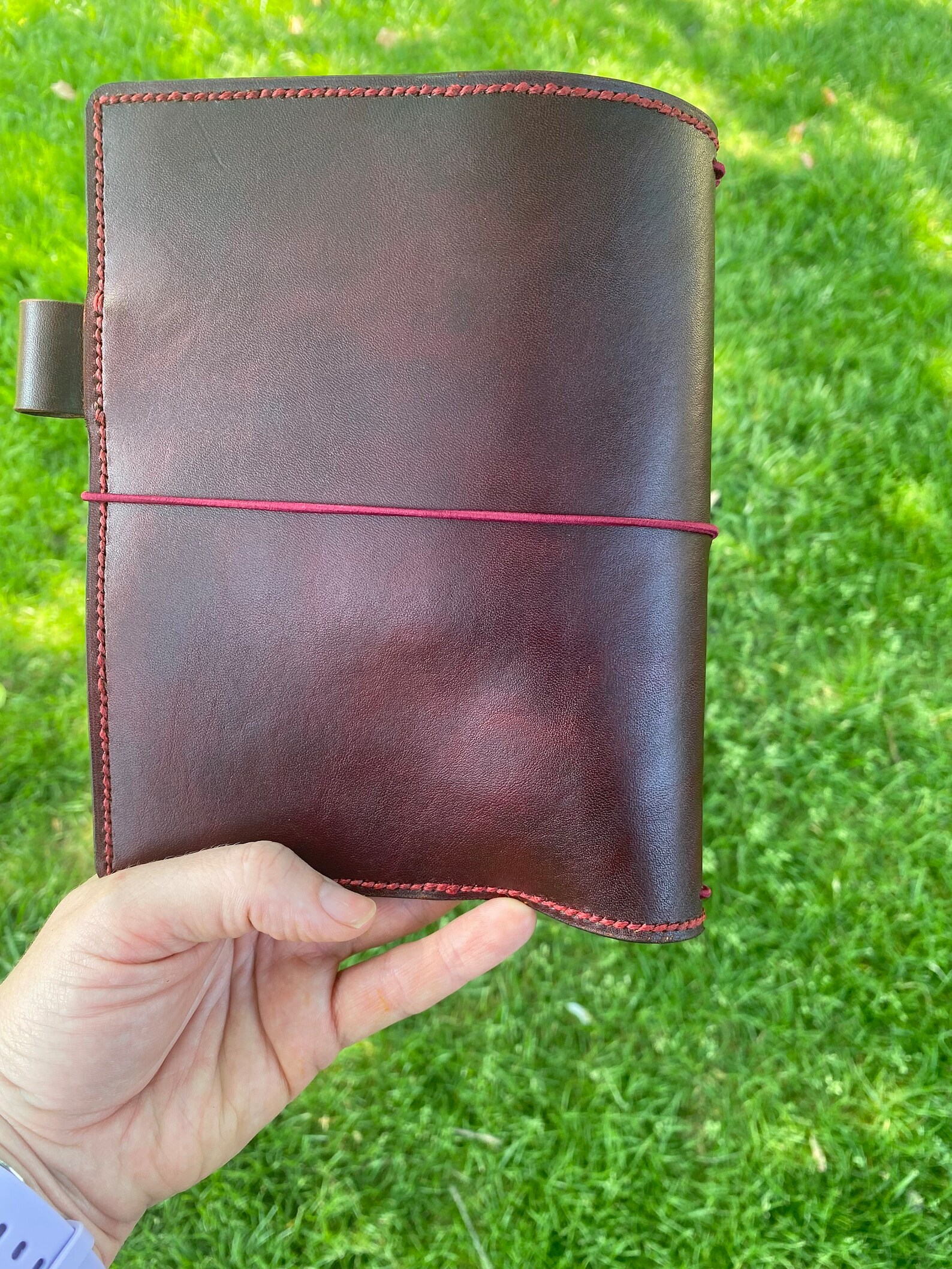 Custom Travelers Notebook Leather Journal, Refillable Planner Cover, TN ...