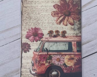 Hippie Planner Dashboard, Travelers Notebook, Page Marker Journal, Pencil Board, Budget Binder