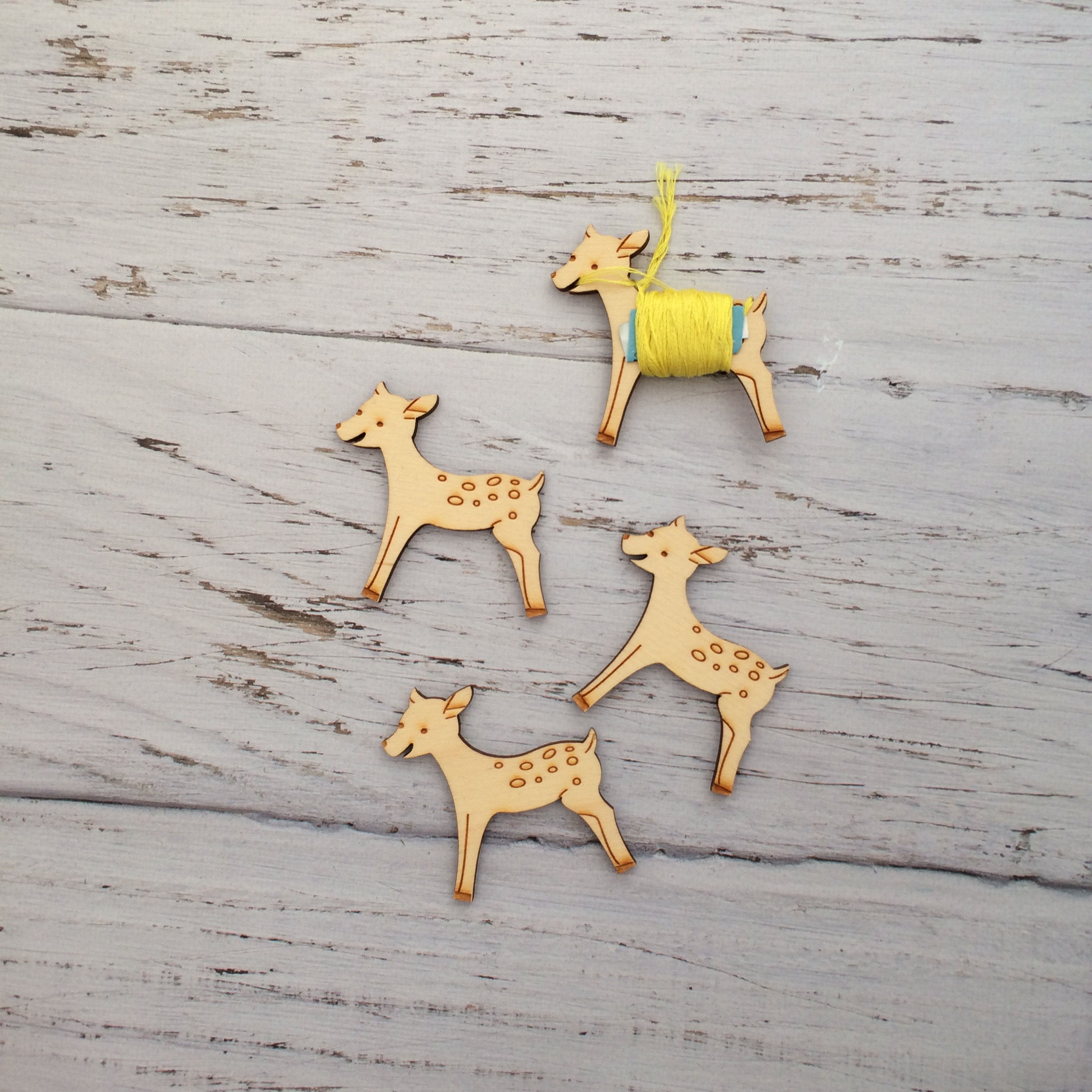 Embroidery Floss Bobbins wood thread bobbin Etsy