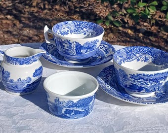 Vista Alegre - Coralina Blue - Tea Cup & Saucer | Gessato Design Store