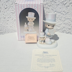 Precious Moments God Bless America 1986 Limited  Edition Figurine