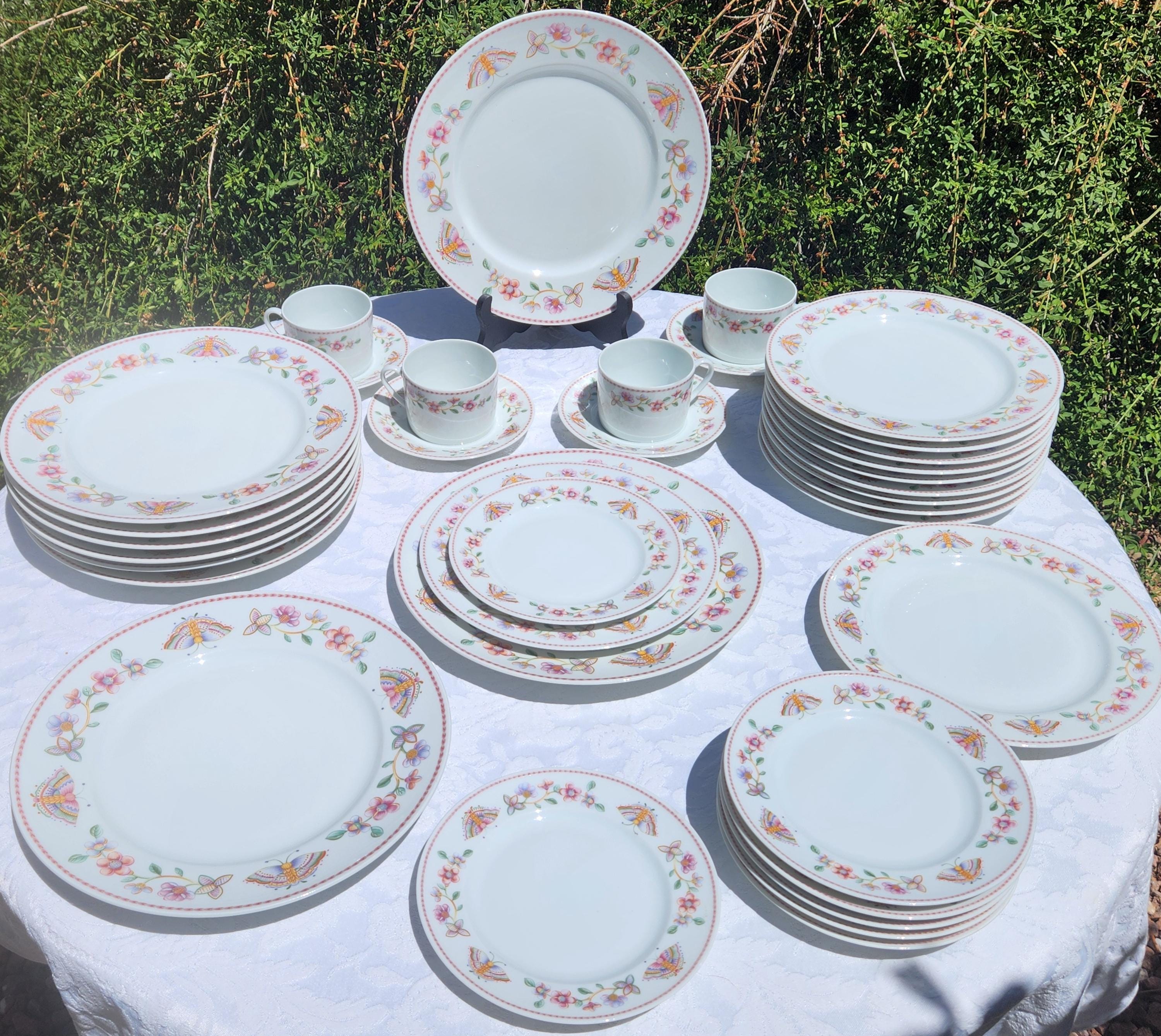 BERNARDAUD 花柄 食器セット 4枚