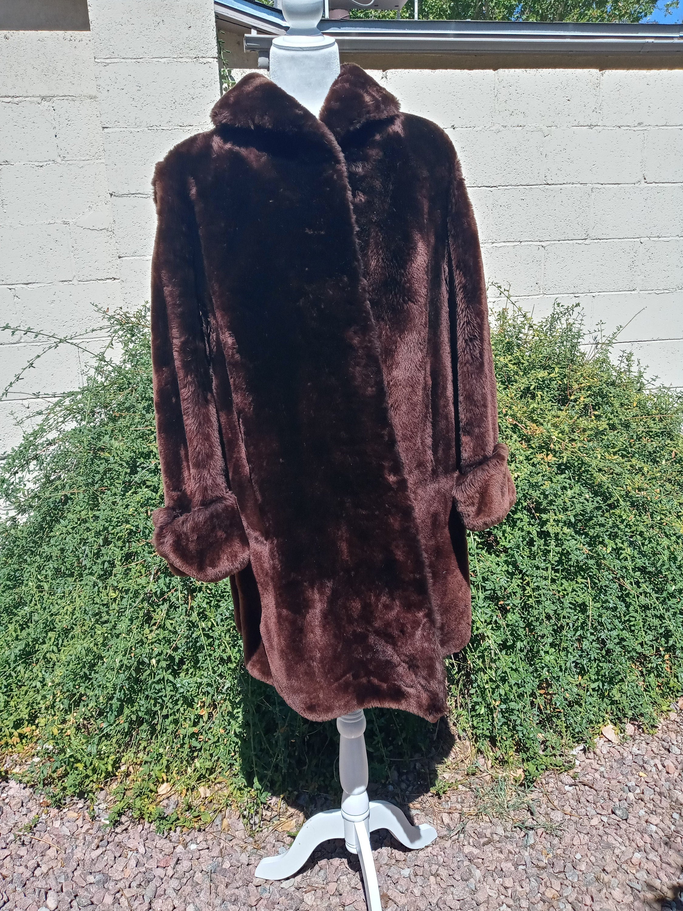 Mouton Fur Coat - Etsy