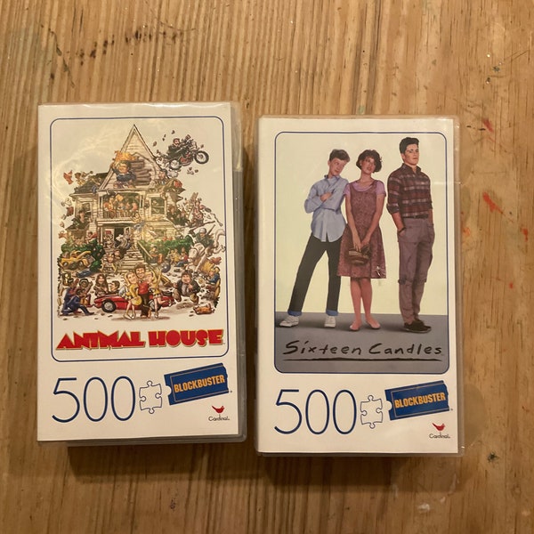 Animal House and Sixteen Candles Blockbuster 500 piece Puzzle