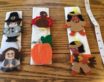 Thanksgiving napkin holders