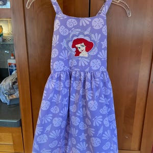 Disney Little Mermaid Dress 7/8