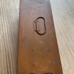 Copper Instrument Sterilization Tray