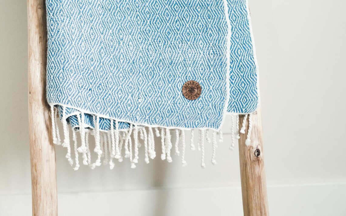 Handwoven Banana Blanket Etsy