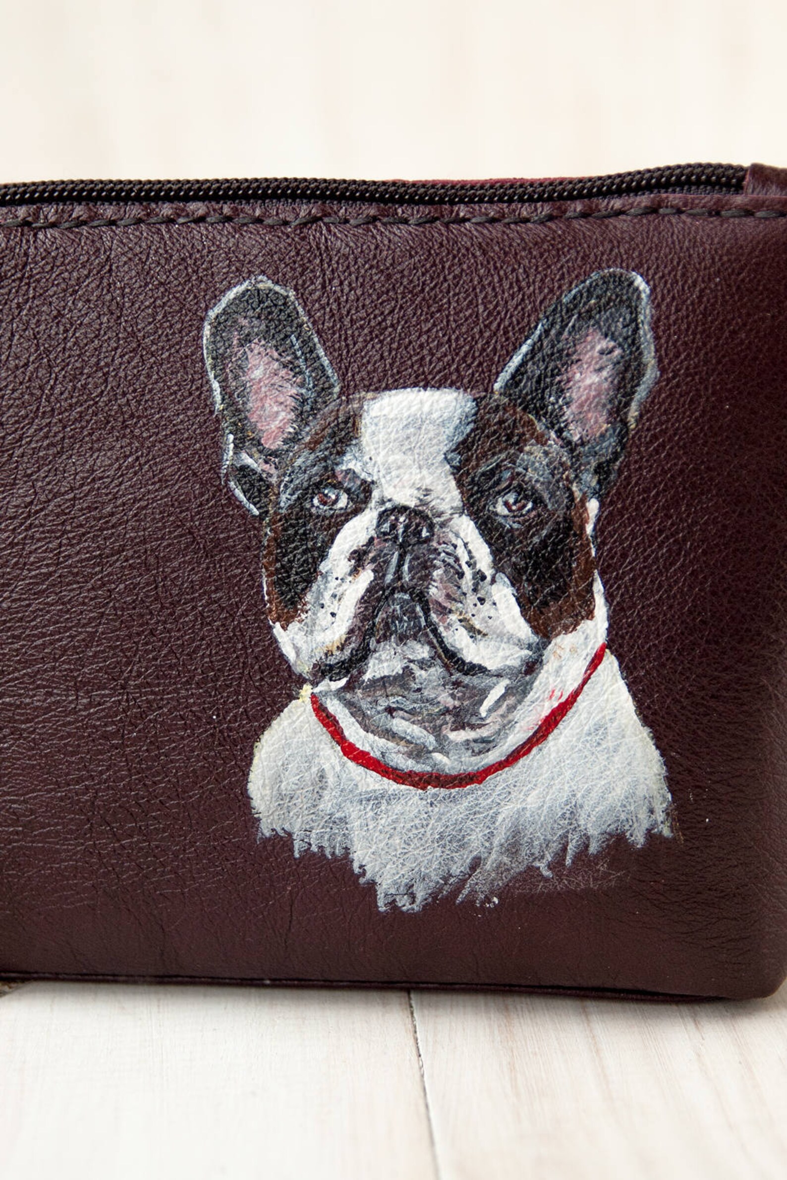 Make up bag for dog lover Small makeup pouch with the image Etsy