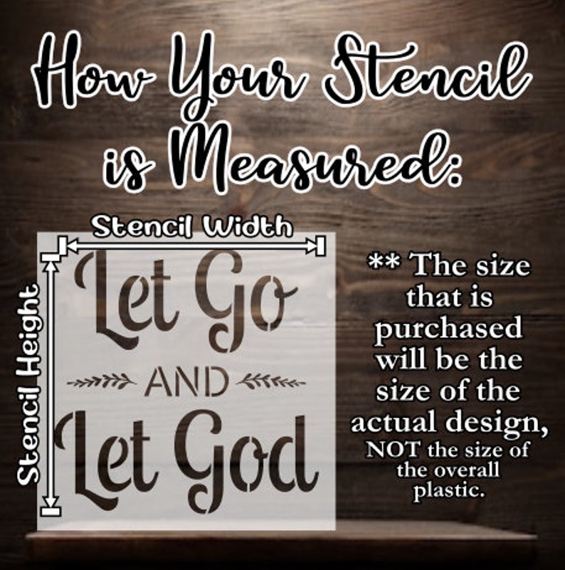 Custom Stencil / Custom Reusable Stencil / Stencil Etsy