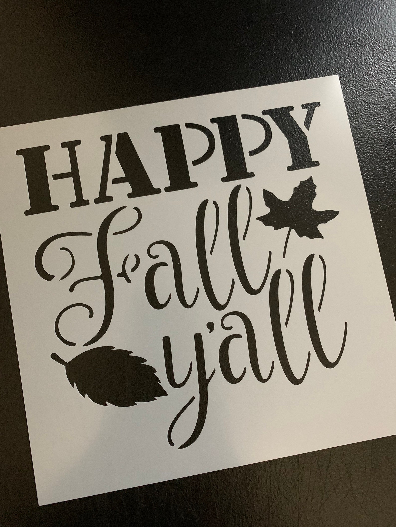 Happy Fall Y all Stencil Happy Fall Y all Reusable Etsy happy-fall-y-all-stencil-happy-fall-y-all-reusable-etsy