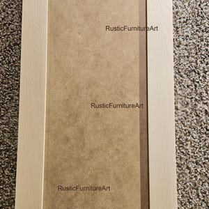 Unfinished Shaker Style Cabinet Door and Drawer Fronts &quot;PRICE is per square inch&quot;