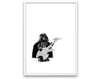 Darth Vader Guitar - Art - Poster - Photography - Home Decor - printable - Download - Starwars - Poster - Wall Art - Movie Poster