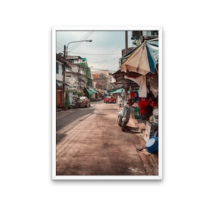 Printable - Bangkok - Wall Art - Street Photo - printable art - Thailand deco - Download - Thai Poster - Home Decor - Fine Art Photography