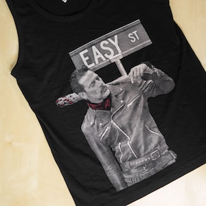 Negan - Unisex tanktop - Easy Street - The Walking Dead - Negan Shirt - TWD - Lucille - TWD Merch