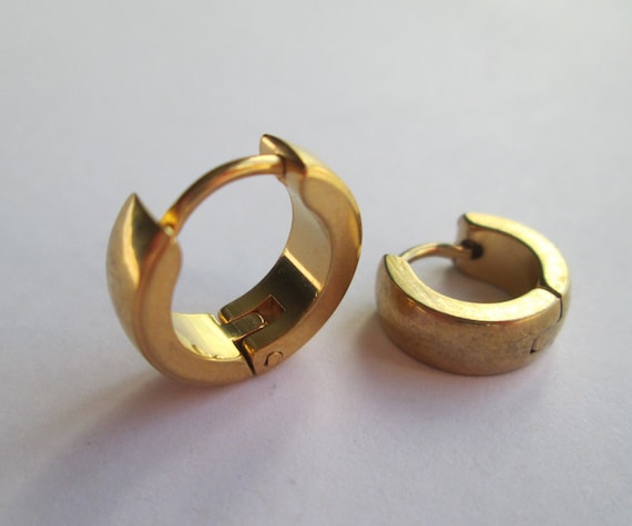 Hoop Steel Earring Man Woman Spain Jewelry Gift Boyfriend