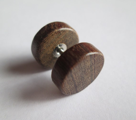 madera redondo marrón oscuro - Etsy España