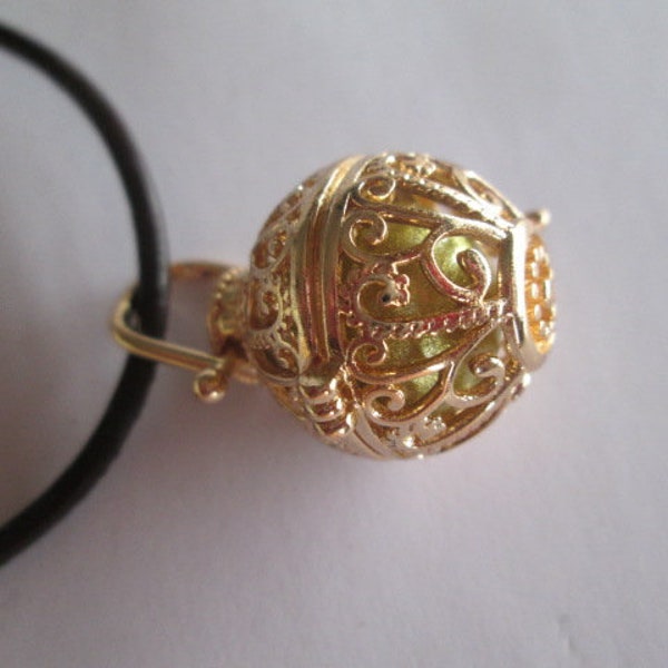 Appelant d'ange, pendentif d'appel d'ange, bijoux tribaux, pendentif de maternité, Boho, boule d'harmonie, cloche de boule, ange