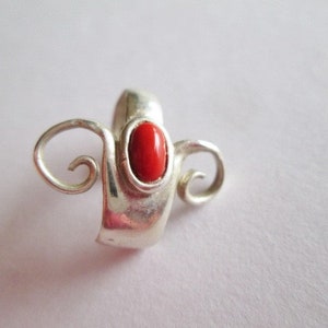 Pendiente cartílago puño oreja ear cuff plata 925 sólido, Manguito del Oreja, hecho a mano, no perforado,  españa, hecho a mano, España
