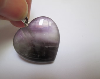 Amethyst heart 3.00 cm. Christmas, Heart, natural mineral, Spain, gift anniversary couple, mother