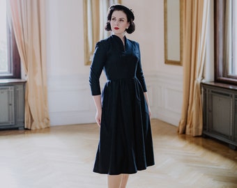 1940s dress Magdalena