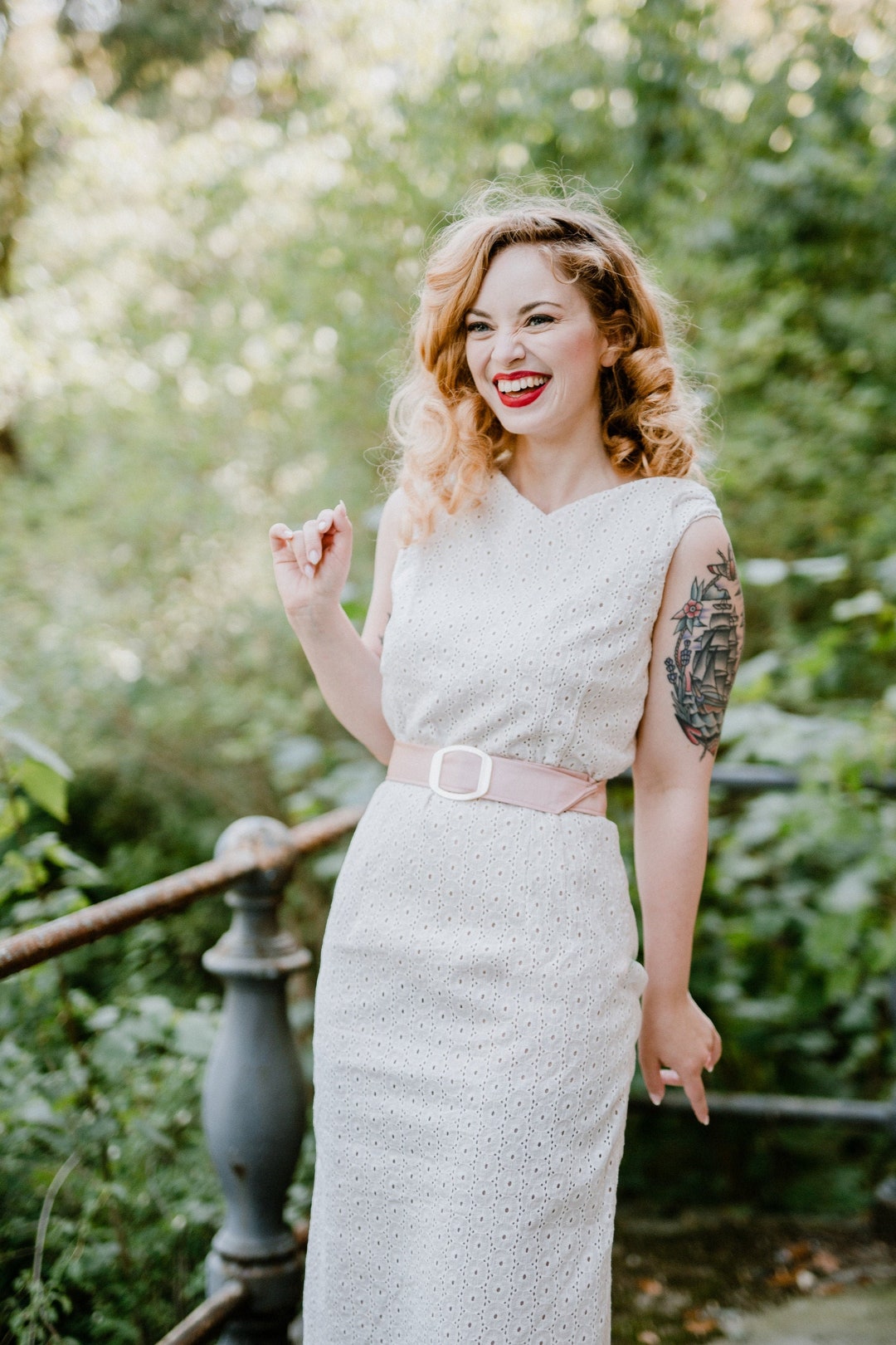 Robe de cas des années 50 Marilyn France