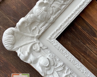 3er Picture Frame White Antique Shabby Frame Wall Frame Photo Frame Collage Band