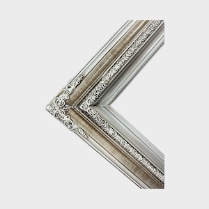 9 x 12 In stock ready to ship, Traditional compo ornate wood frame, silver frame, wood picture frame, wedding frame, portrait frame,