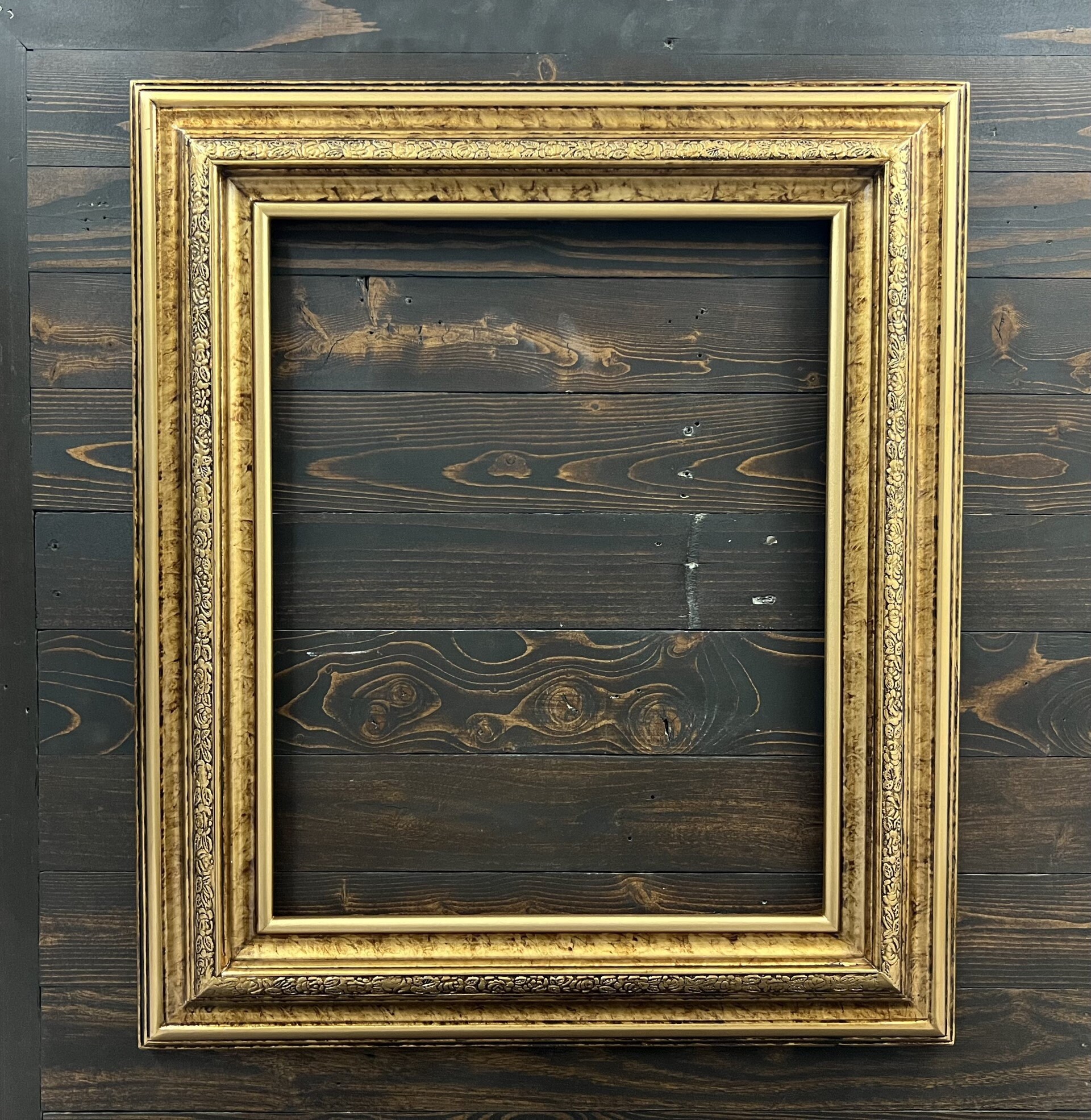 Traditional Frames Traditional Vintage Style Wood Frame, MARBLE GOLD, Wood Picture Frame ...
