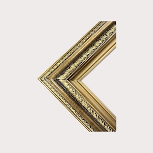Classic compo ornate wood frame, vintage frame, wood picture frame,GOLD leaf,canvas frame, custom picture frame, distressed, floral design