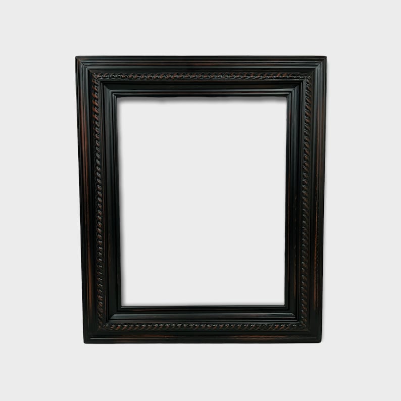 Vintage Black Picture Frame Vintage Picture Frame Antique Etsy