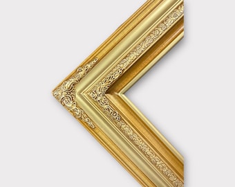 16 x 24 In Stock Ready to Ship Traditional compo ornate wood frame, gold frame, wood picture frame, canvas frame, photo frame, custom frame