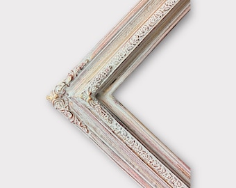 22 X 28 In Stock Ready to ship-Traditional compo ornate wood frame, Rose Gold, wood picture frame,canvas frame, portrait frame