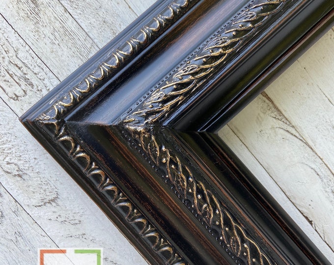 Black Picture Frame 8 X 10 Picture Frame Gallery Wall Frame Etsy