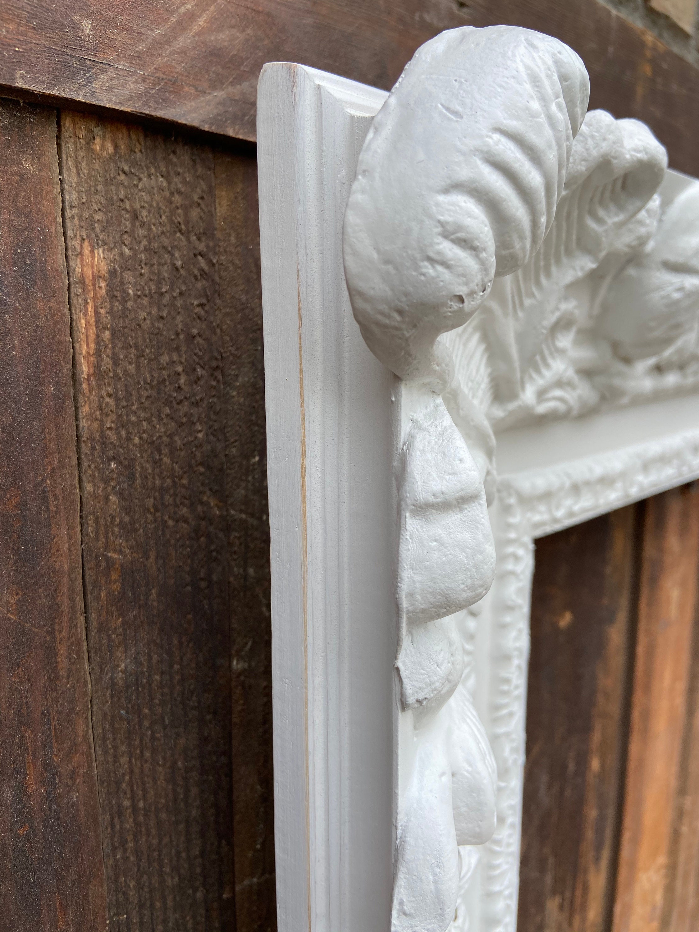 Old World Style Picture Frame Ornate Wood picture frame Etsy