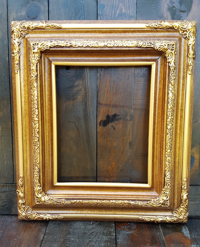 Traditional compo ornate wood frame photo frame bronze frame wood picture frame custom picture frame oil painting frame canvas frame