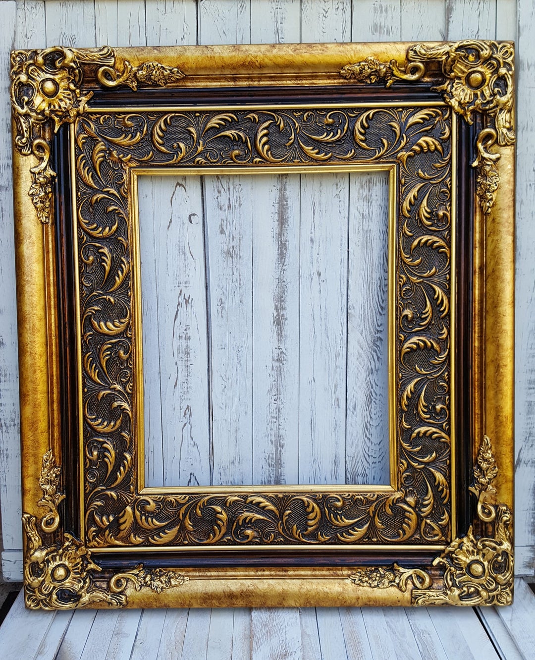 Baroque Style Frame antique gold canvas frame photo picture frame french decor frames oil painting frame Wood picture frame Custom Etsy