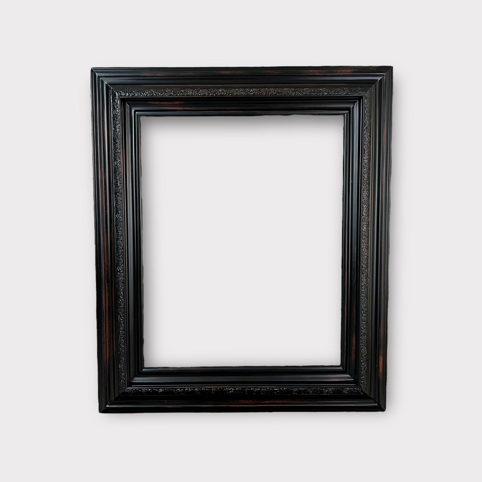 Vintage Black Picture Frame Vintage Picture Frame Antique Etsy