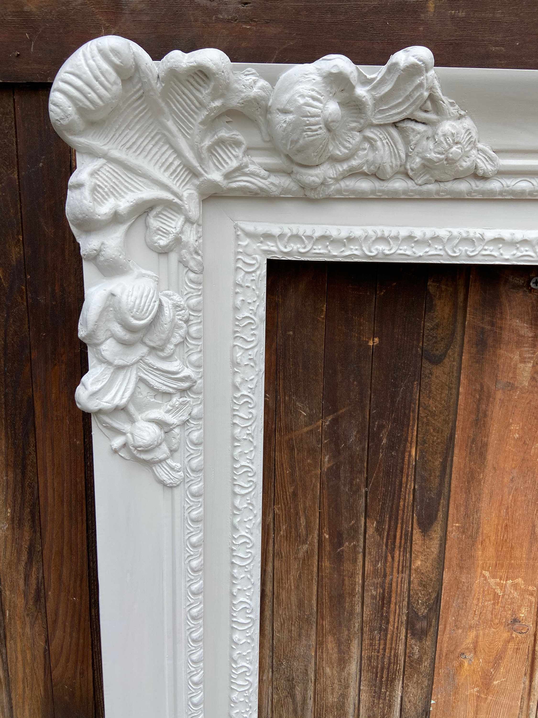 Old World Style Picture Frame Ornate Wood picture frame Etsy