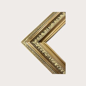 Classic compo ornate wood frame, vintage frame, wood picture frame, wedding frame, canvas frame, gold leaf