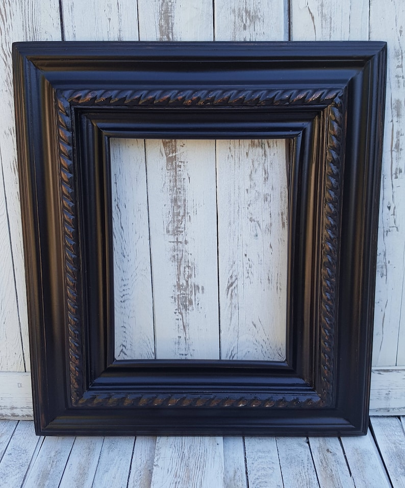 Vintage Black Picture Frame Vintage Picture Frame Antique Etsy