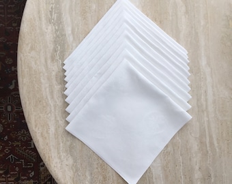 10 Linen Napkins