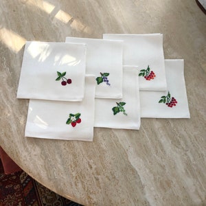 Serviettes en lin